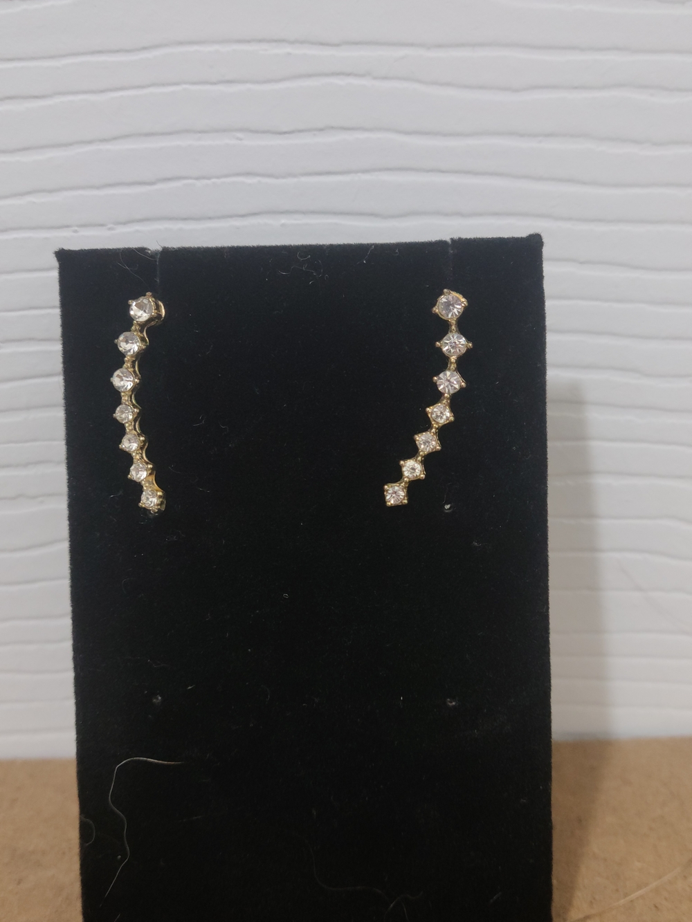 Gold Ear Crawler Earrings